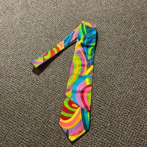 Vicky Davis 1970s cotton tie